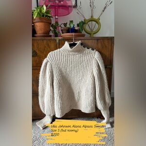 Ulla Johnson alpaca sweater